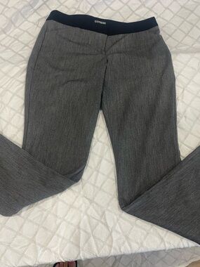 Express Kids Gray Sweatpants with Dark Waistband